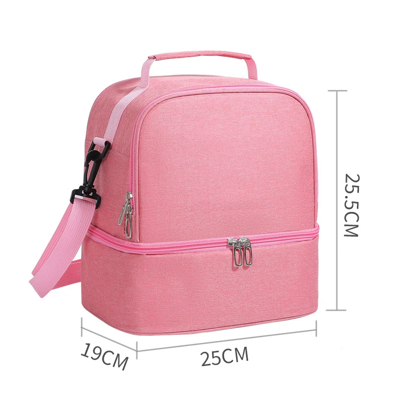 Isolierte Mehrfach-Behälter-Lunchbox