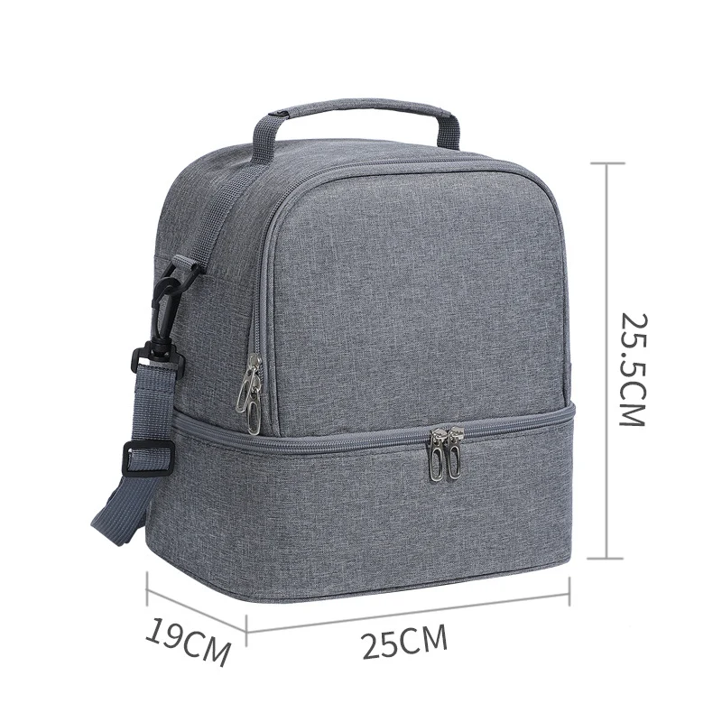 Isolierte Mehrfach-Behälter-Lunchbox