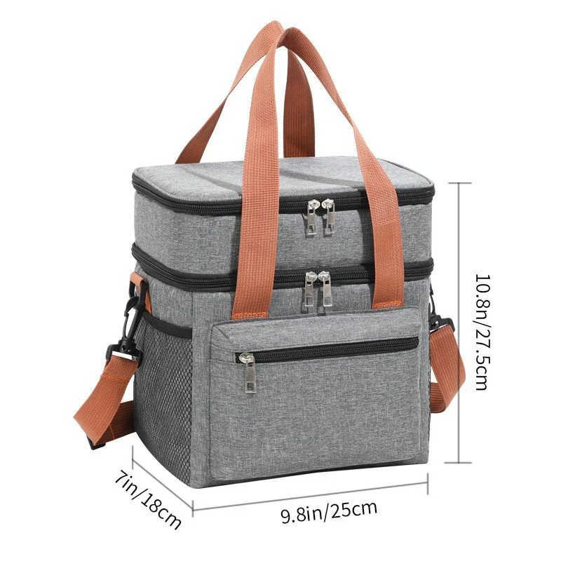 Isolierte Mehrfach-Behälter-Lunchbox