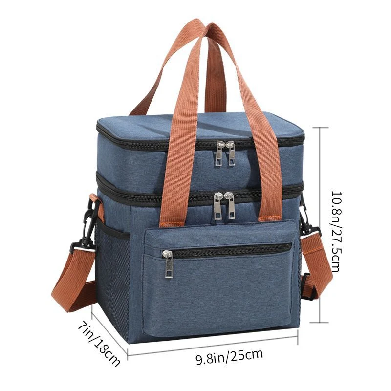 Isolierte Mehrfach-Behälter-Lunchbox