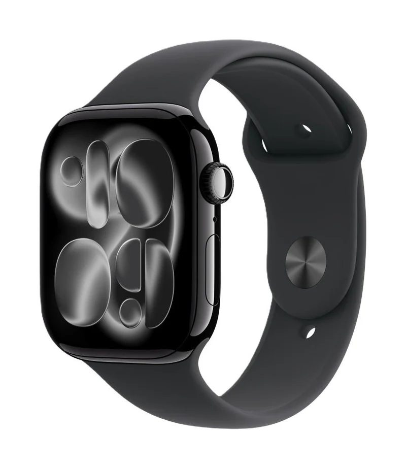 Apple Watch Series 11 (GPS) 46 mm Aluminiumgehäuse Diamantschwarz