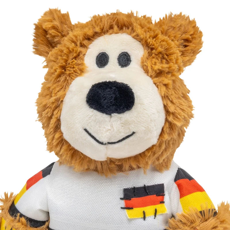 KONG Wild Knots Nation Sport Bear – Plüsch-Hundespielzeug im Fussball-Trikot