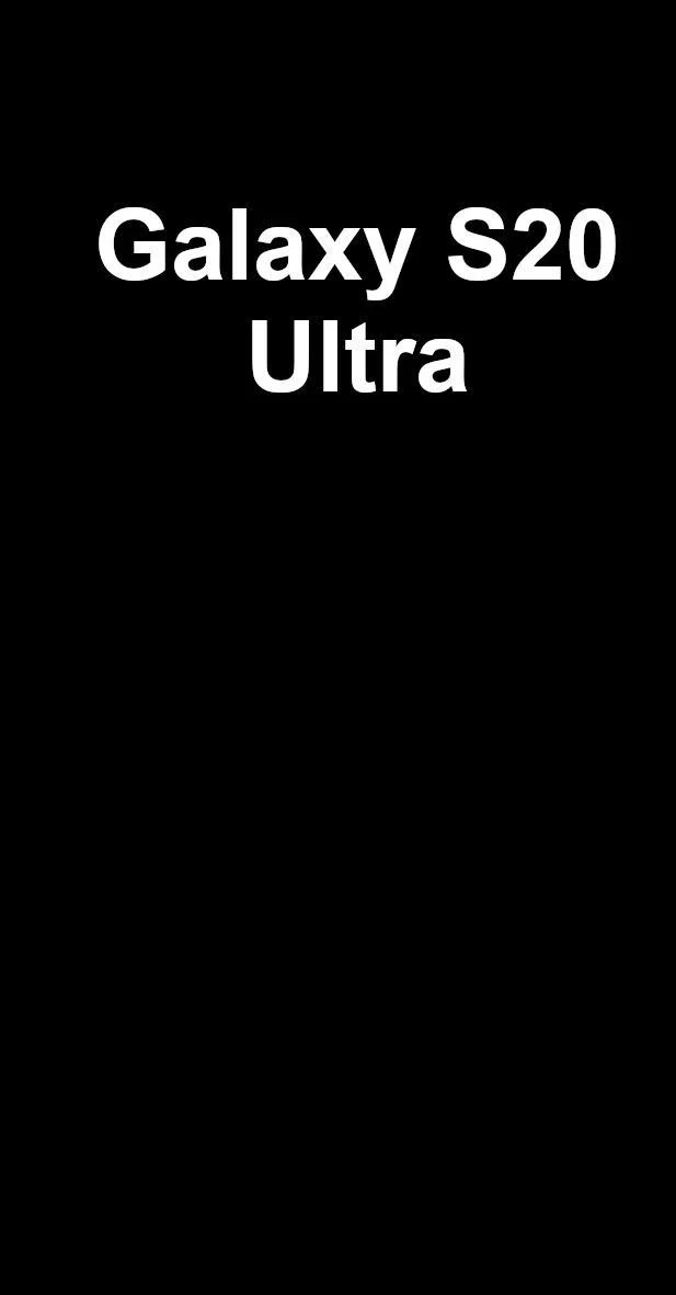 Galaxy S20 Ultra 5G 128GB Cosmic Black