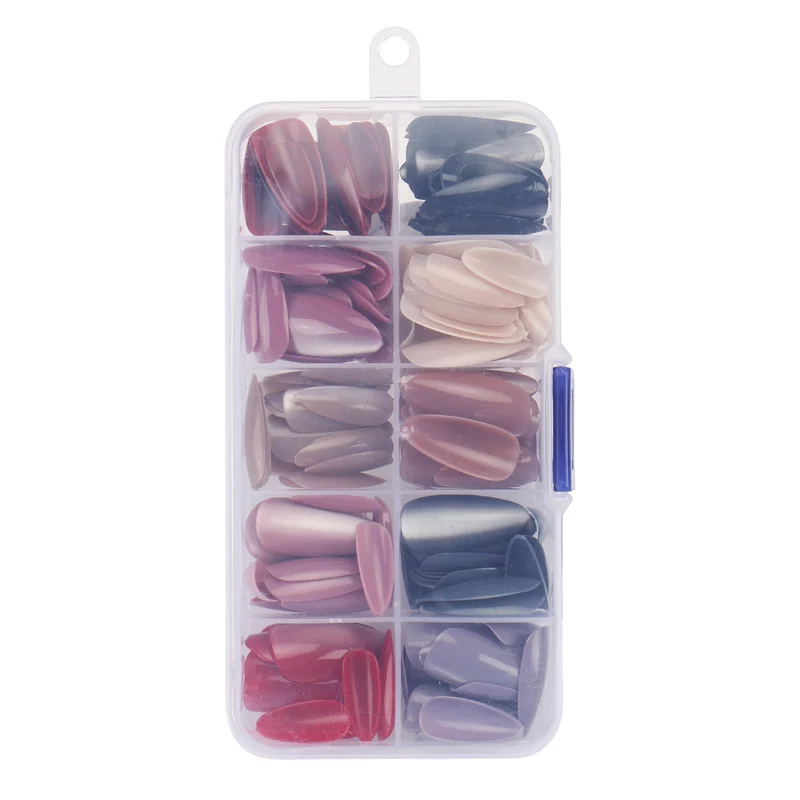 Vielseitiges Press-On Nagelset Karnz