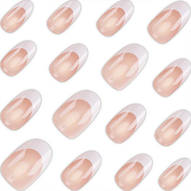 Press-On Französische Tip Nails Karnz