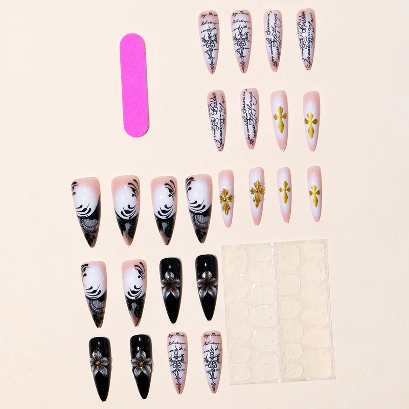 Premium Stiletto Nagelkunst Verlängerungen Karnz
