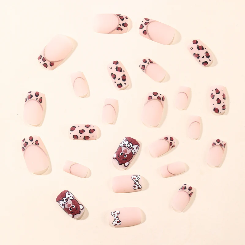 Verspielte Tier-Themen Nagelkunst Karnz
