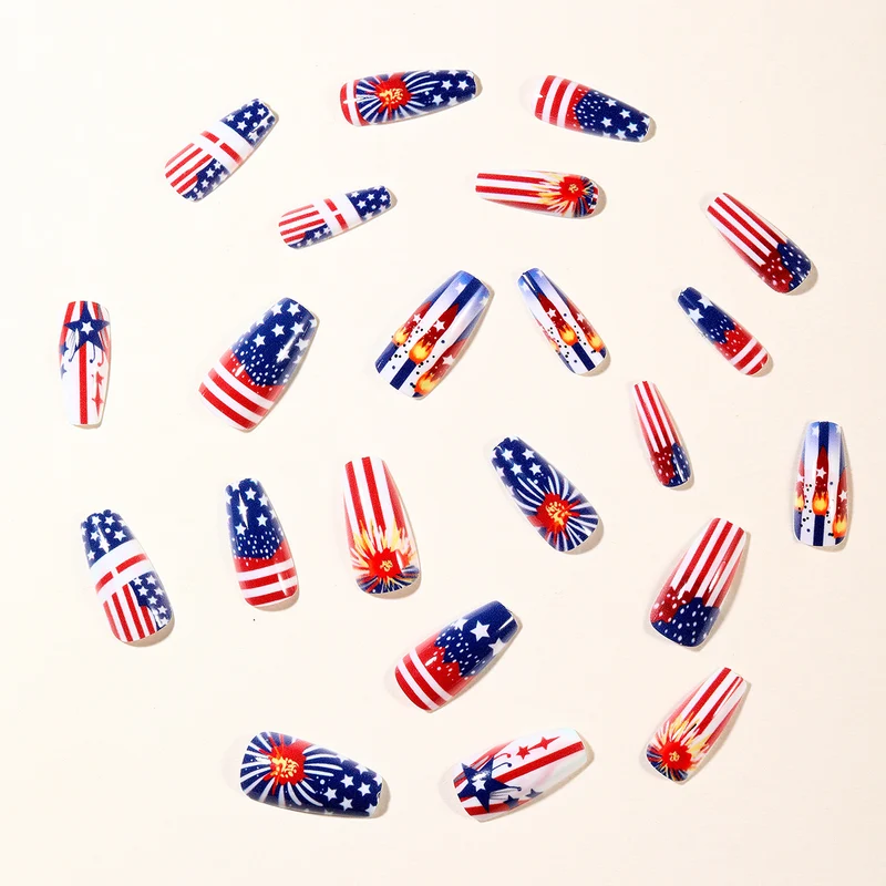 Patriotisches Nagelkunstset Karnz