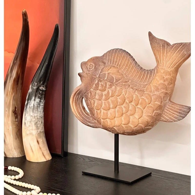 Dekorative Fischskulptur