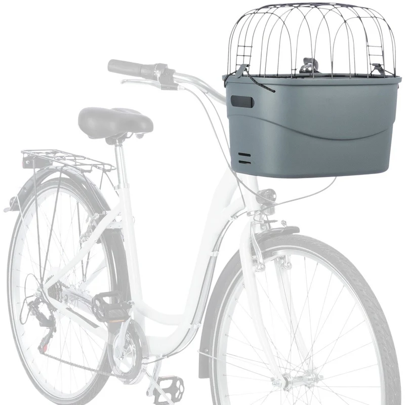 Hunde Front Fahrradkorb mit Gitter