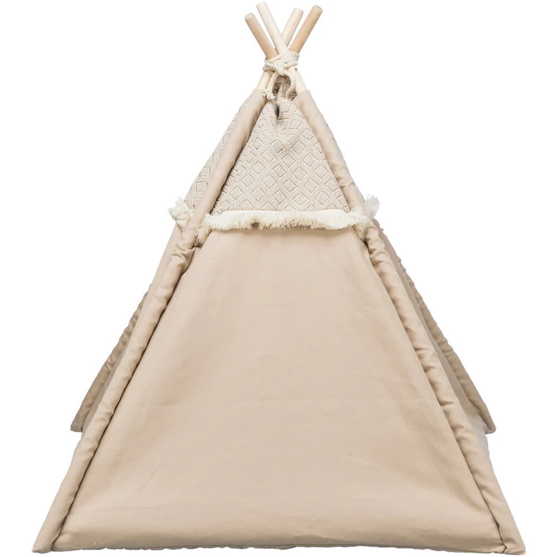 Soft Edition Boho Tipi für Katzen und kleine Hunde