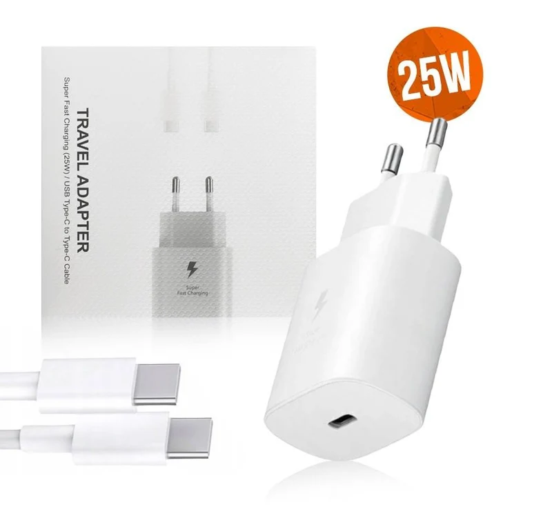 Travel Adapter (25W) mit Kabel USB-C auf USB-C