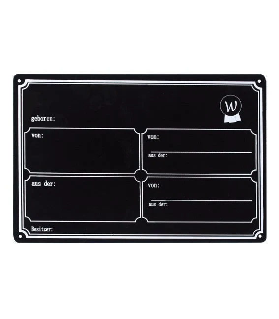 Waldhausen-Box-Schild