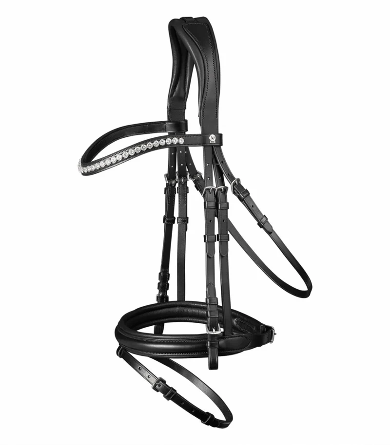Waldhausen Trense - "S-Line Classy" - Schwarz