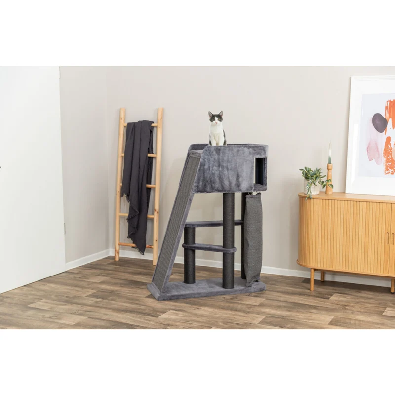 Kratzbaum Active mit Kletterrampe