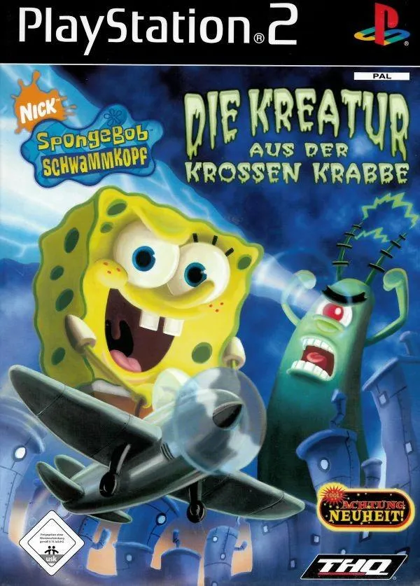 Spongebob Schwammkopf Die Kreatur aus der Krossen Krabbe (PlayStation 2)