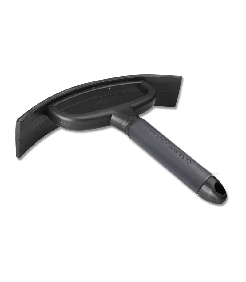 Schweißschaber schwarz, 21 cm