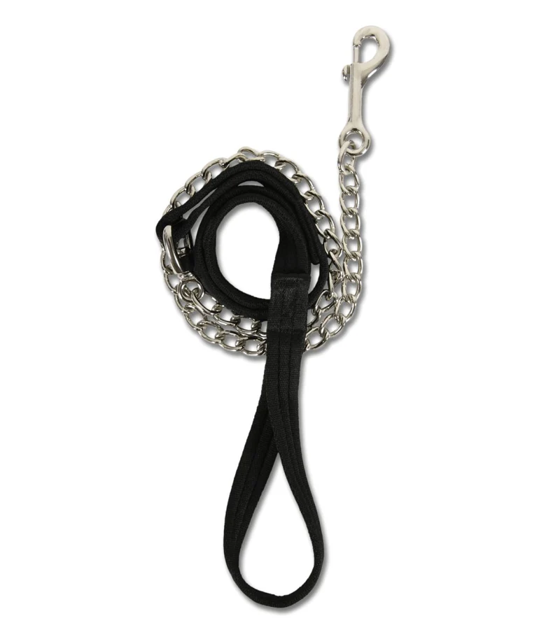 Waldhausen Führzügel Soft, 90 cm + 75 cm - Schwarz