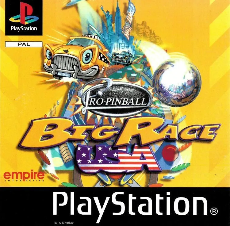 Pro Pinball Big Race USA (PlayStation 1)