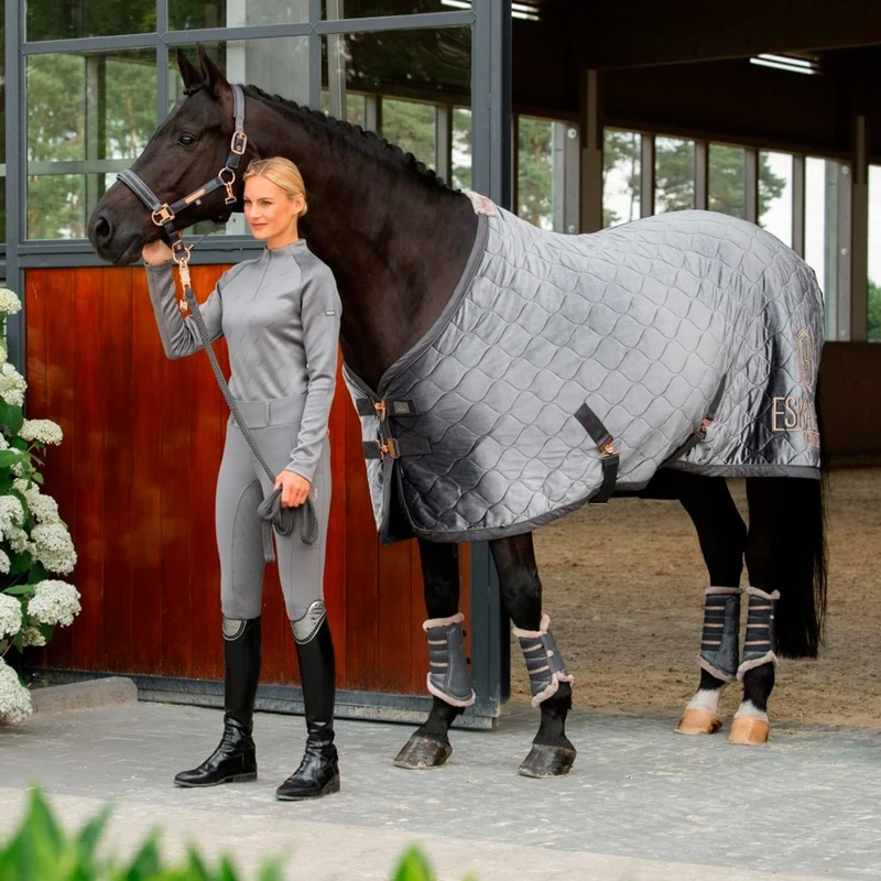Eskadron Heritage 23 - Dressurgamaschen mit Lamm - Grau