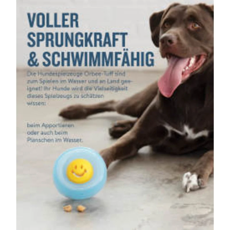 Orbee-Tuff Snoop Ø ca. 12,5 cm Interaktives Snackspielzeug