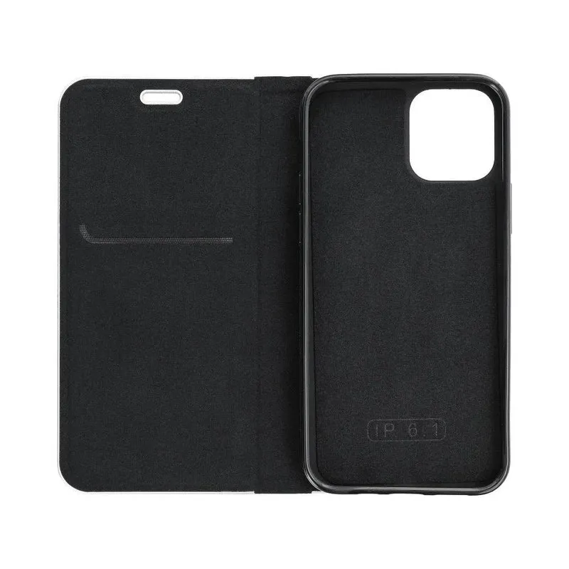 Forcell LUNA Carbon für iPhone 13 Pro Max Schwarz
