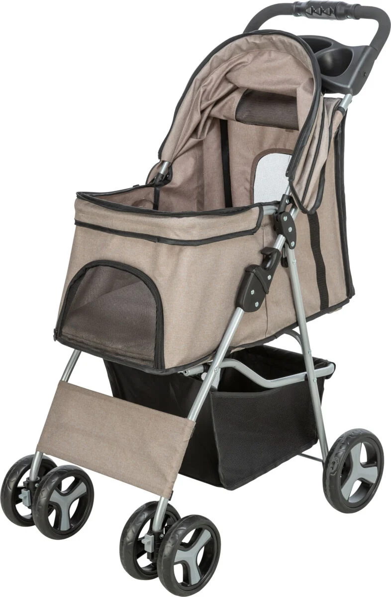 Buggy mit 4 Rädern für Hunde bis 15 kg