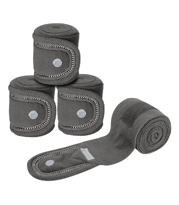 Waldhausen Nepal-Fleece-Bandage – Zinn