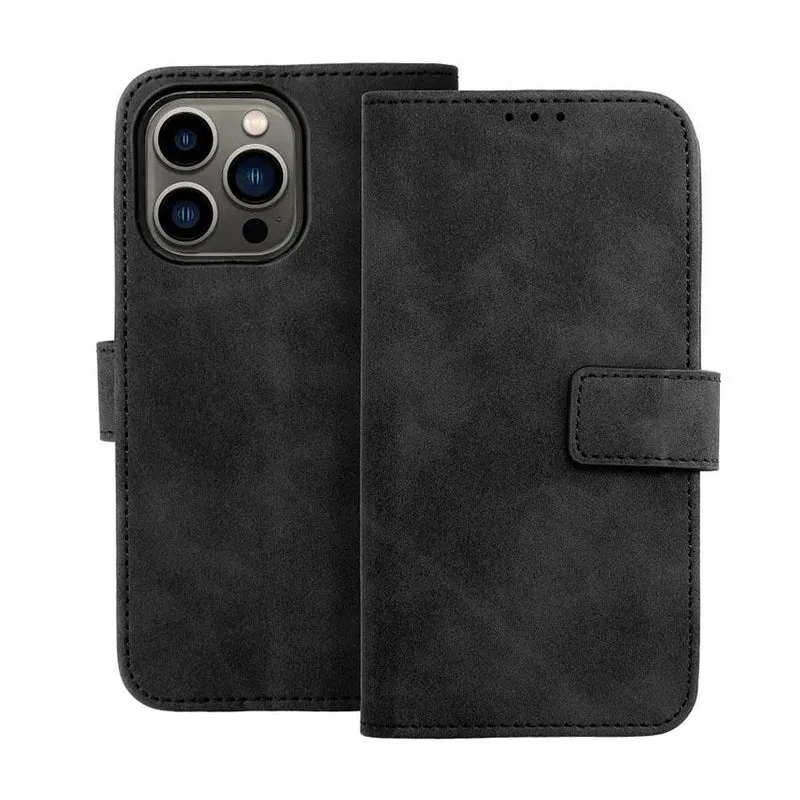 iPhone 14 Pro Max Magnet Book Tender Schwarz