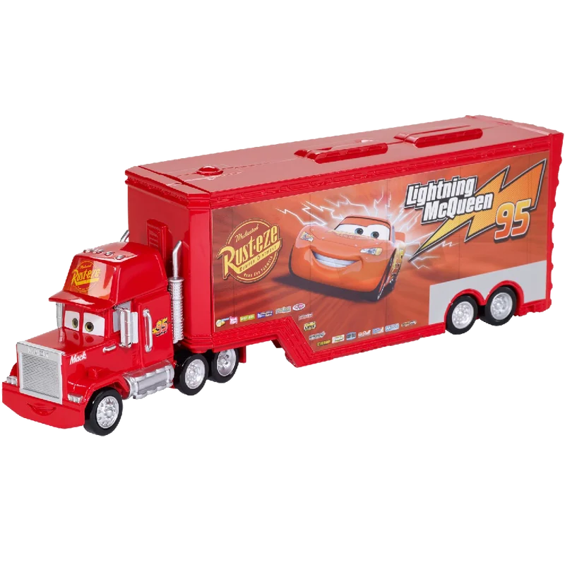 Disney Pixar Cars Mack Truck And Transporter