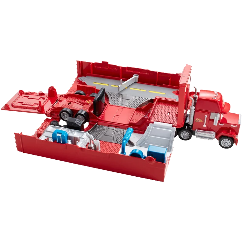 Disney Pixar Cars Mack Truck And Transporter
