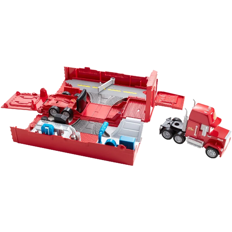 Disney Pixar Cars Mack Truck And Transporter