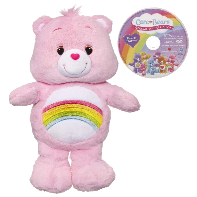 Care Bears Cheer Bear Toy With Dvd