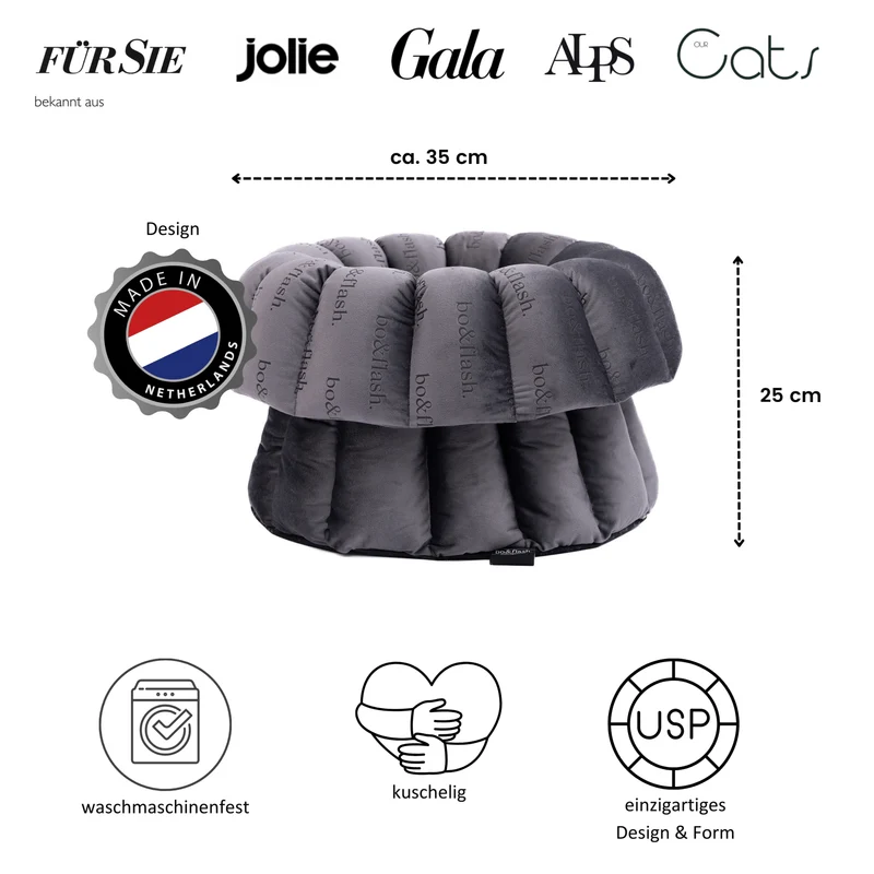 Katzenbett Los Angeles "Dark Grey"
