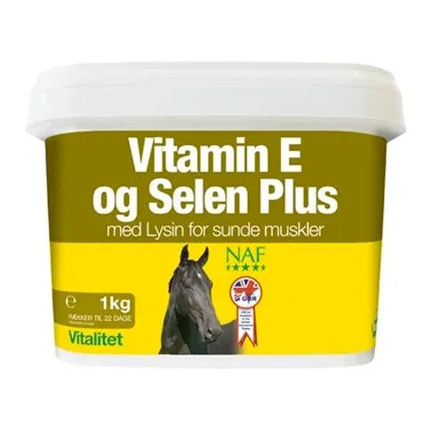 NAF Vitamin E und Selen Plus – Muskeln – 1 kg