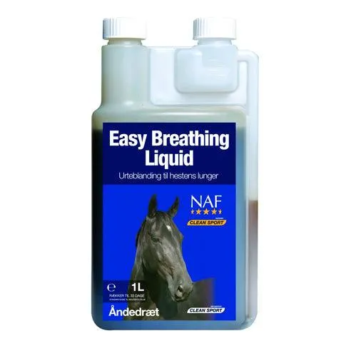 NAF Easy Breathing Liquid – Lunge und Atemwege – 1 Liter