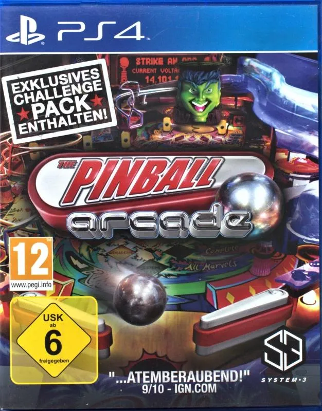 Pinball Arcade (PlayStation 4)