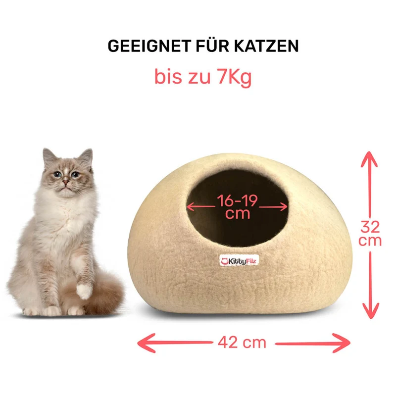 Katzenhöhle | Beige