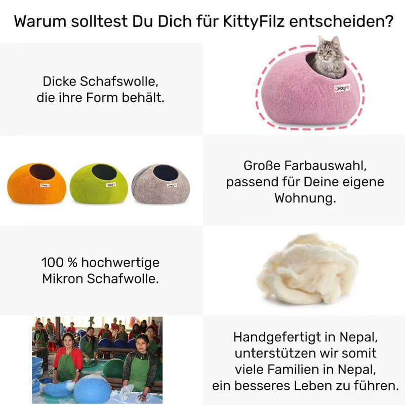 Katzenhöhle | Beige