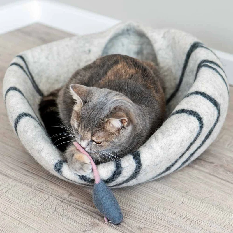 Filzmaus 4er Pack - Katzenspielzeug