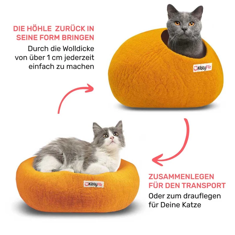 Katzenhöhle | Orange
