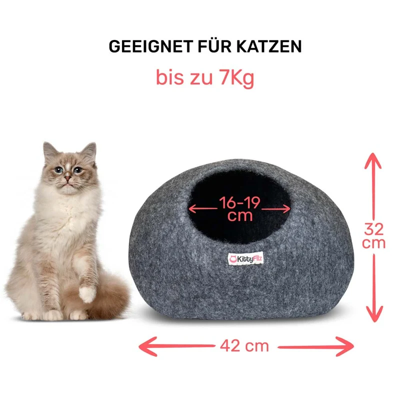 Katzenhöhle | Nachtgrau