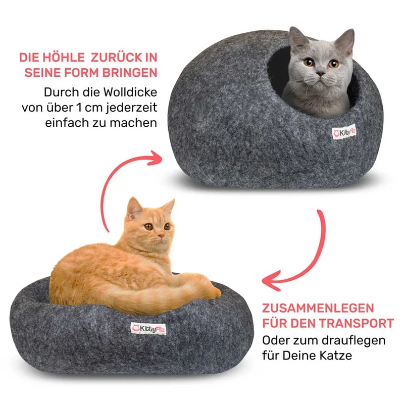 Katzenhöhle | Nachtgrau
