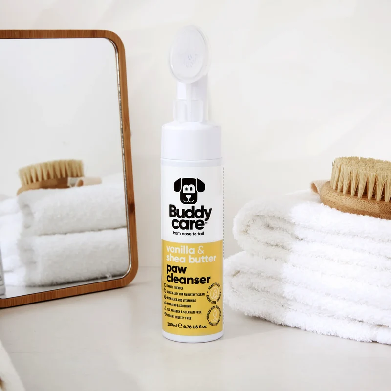 Buddycare Vanilla & Shea Butter Paw Cleanser 200ml