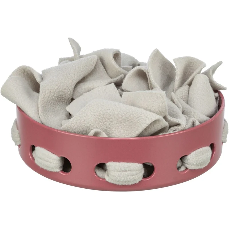 Trixie Cat Activity Plastic Hide'N'Sniff Bowl Cat Toy Red/18cm