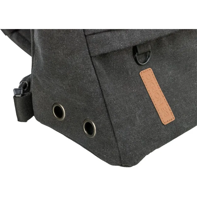 Trixie BE NORDIC Bjorn Backpack Dog Carrier - BLACK/35X40X20CM