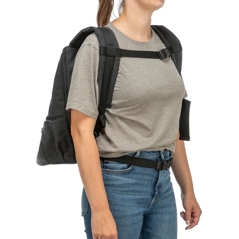 Trixie BE NORDIC Bjorn Backpack Dog Carrier - BLACK/35X40X20CM