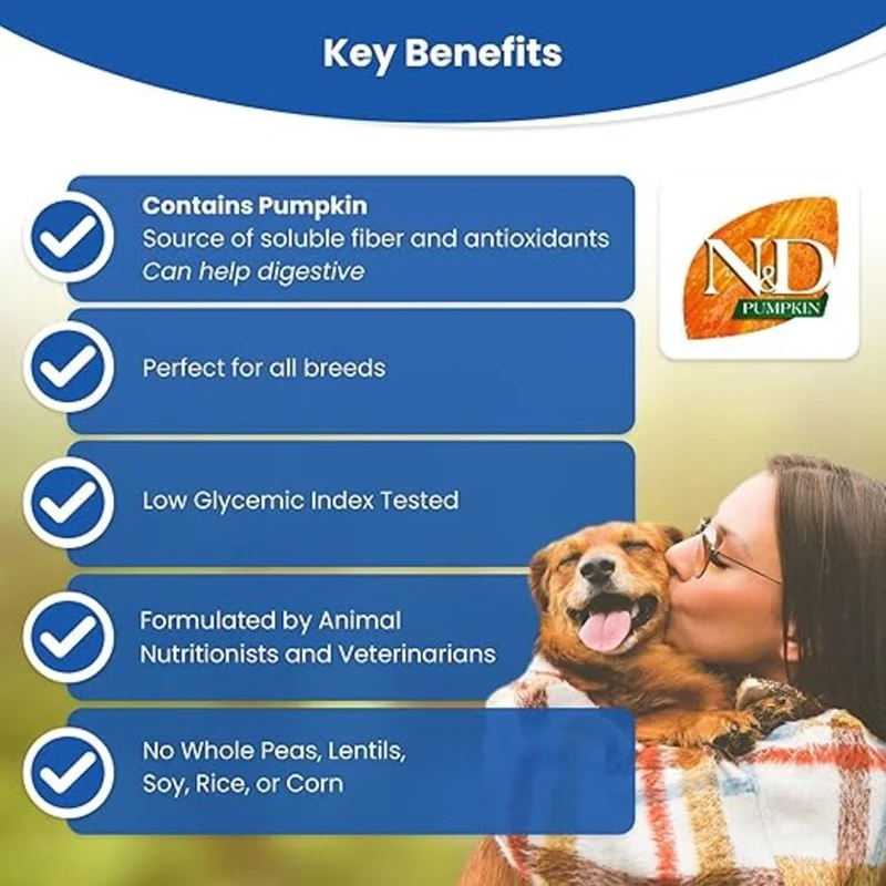 Farmina N&D Pumpkin Chicken & Pomegranate Medium & Maxi Grain-Free Adult Dry Dog Food 12KG