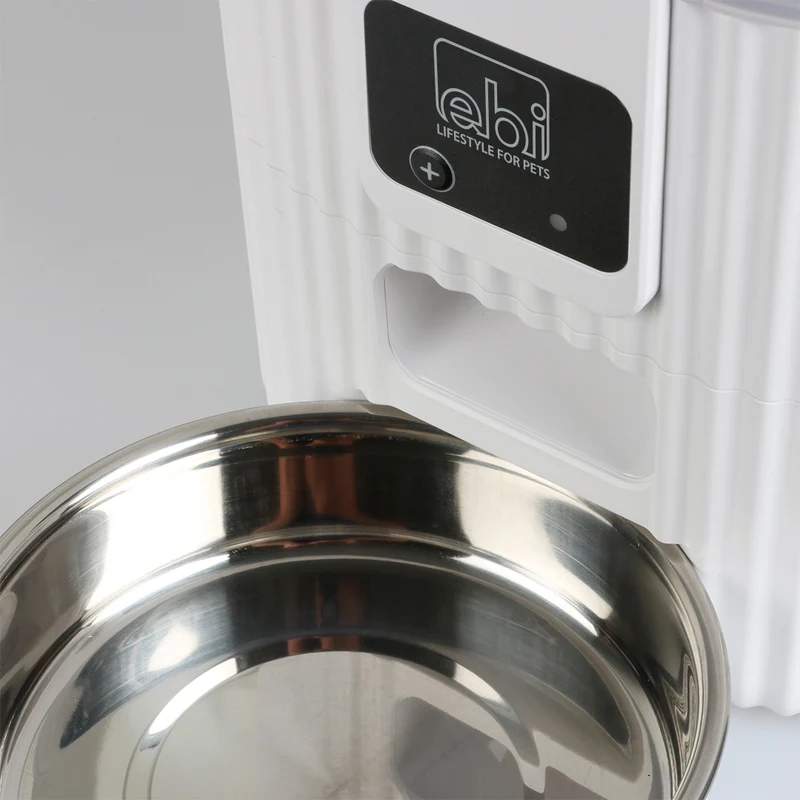Ebi Tinago Programmable Smart Feeder For Dogs & Cats White 3.5L