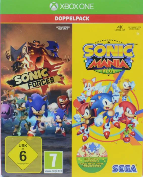 Sonic Mania Plus and Sonic Forces Double Pack (Xbox One)